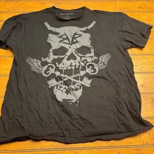 Black Veil Brides Skull Wings Keys Graphic T Shirt XL Made in USA